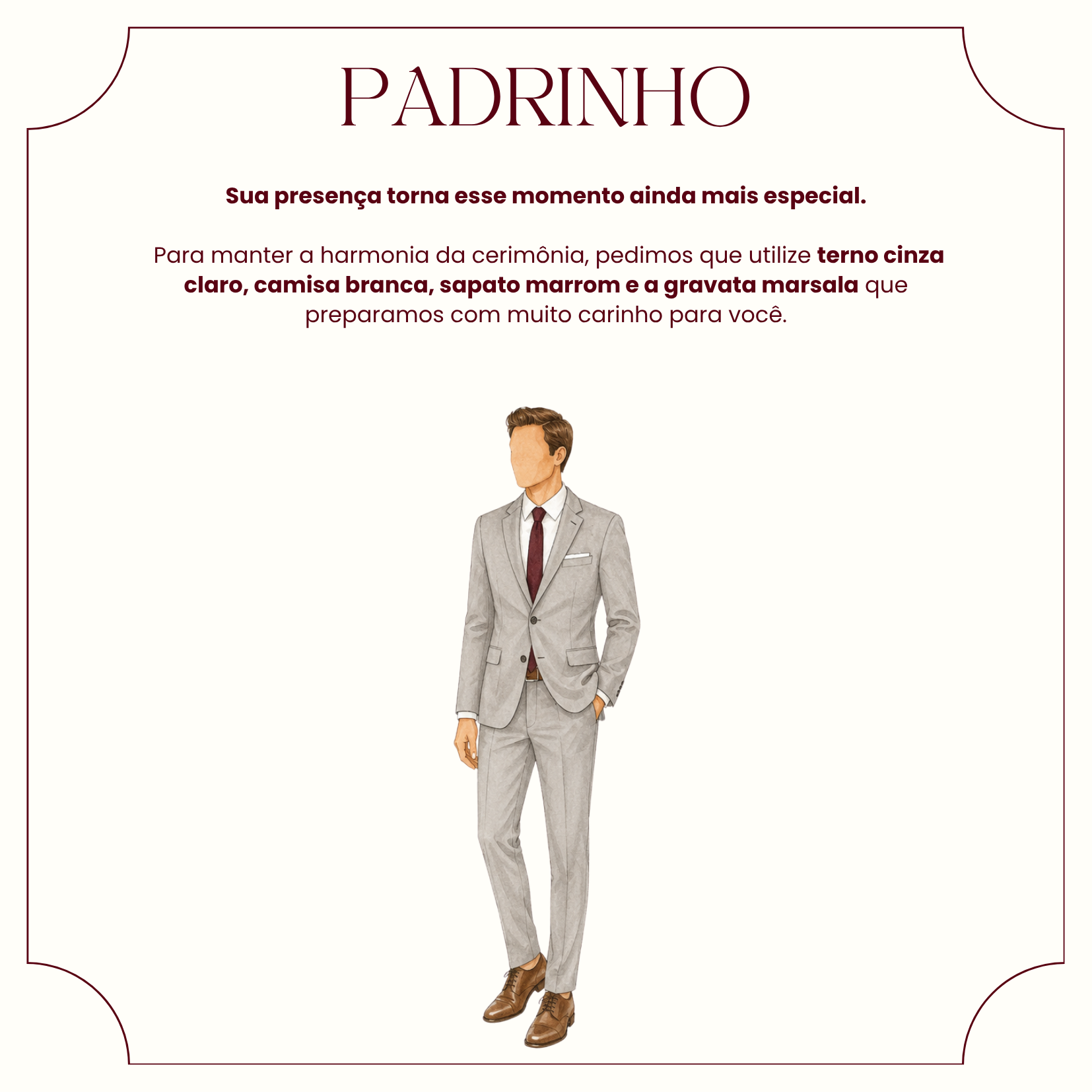 Orientações de vestido para madrinha